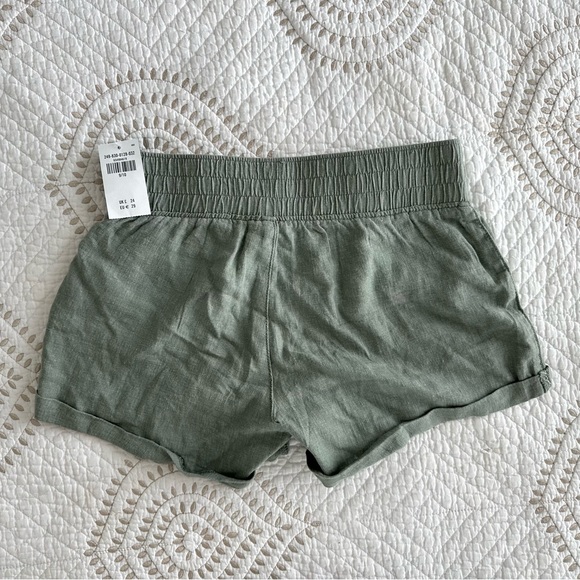 Abercrombie Kids Linen Blend Shorts + Art Class Distressed Jean Shorts sz 8-10 M - Picture 3 of 7